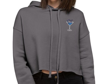 Phish Bathtub Gin Bella and Canvas Crop Hoodie
