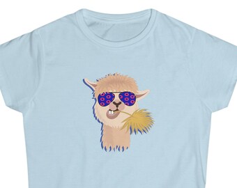 Phish Llama Women's Softstyle Tee