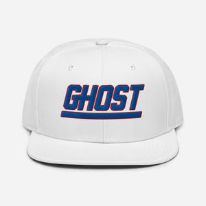 Phish Ghost Flat mid crown Snapback Hat